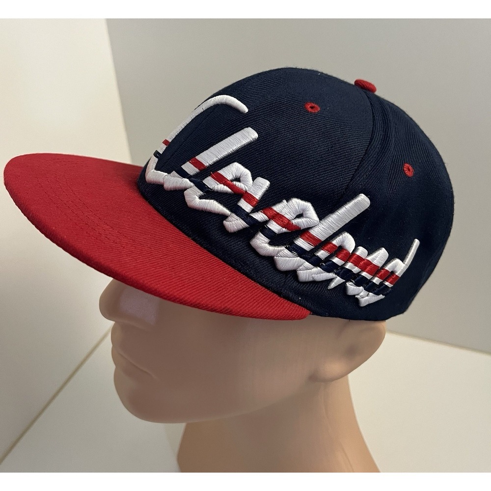 Cleveland Baseball Cap Blue Red Embroidered Logo Adjustable Hat SnapBack Cap Hat